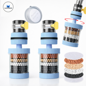 1/pcs 360° Rotating 6-Layer Water Purifier Filter